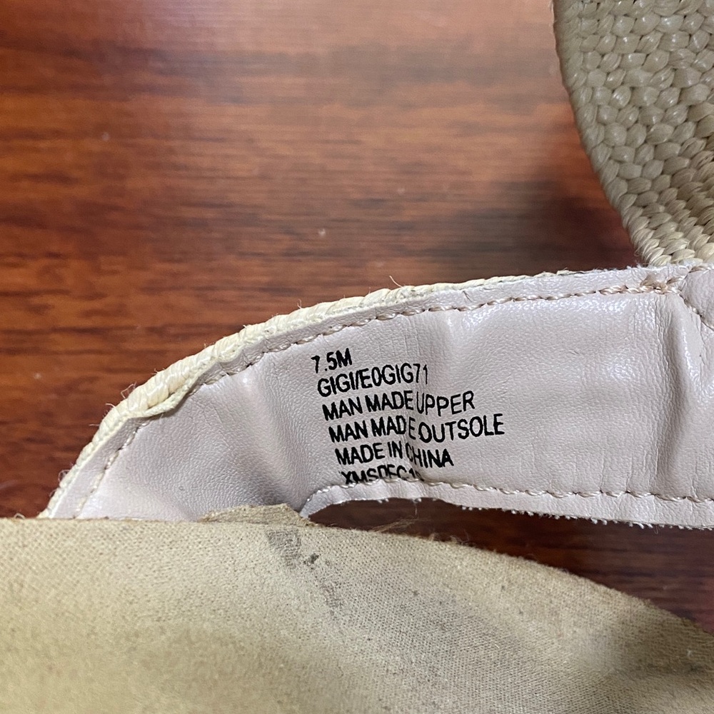 Esprit Cream Espadrille Sandals - Picture 2 of 6